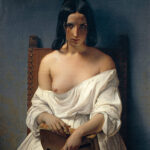 Francesco Hayez, La Meditazione (1851), olio su tela, 92,3 x 71,5 cm. Verona, Musei Civici, Galleria d’Arte Moderna Achille Forti