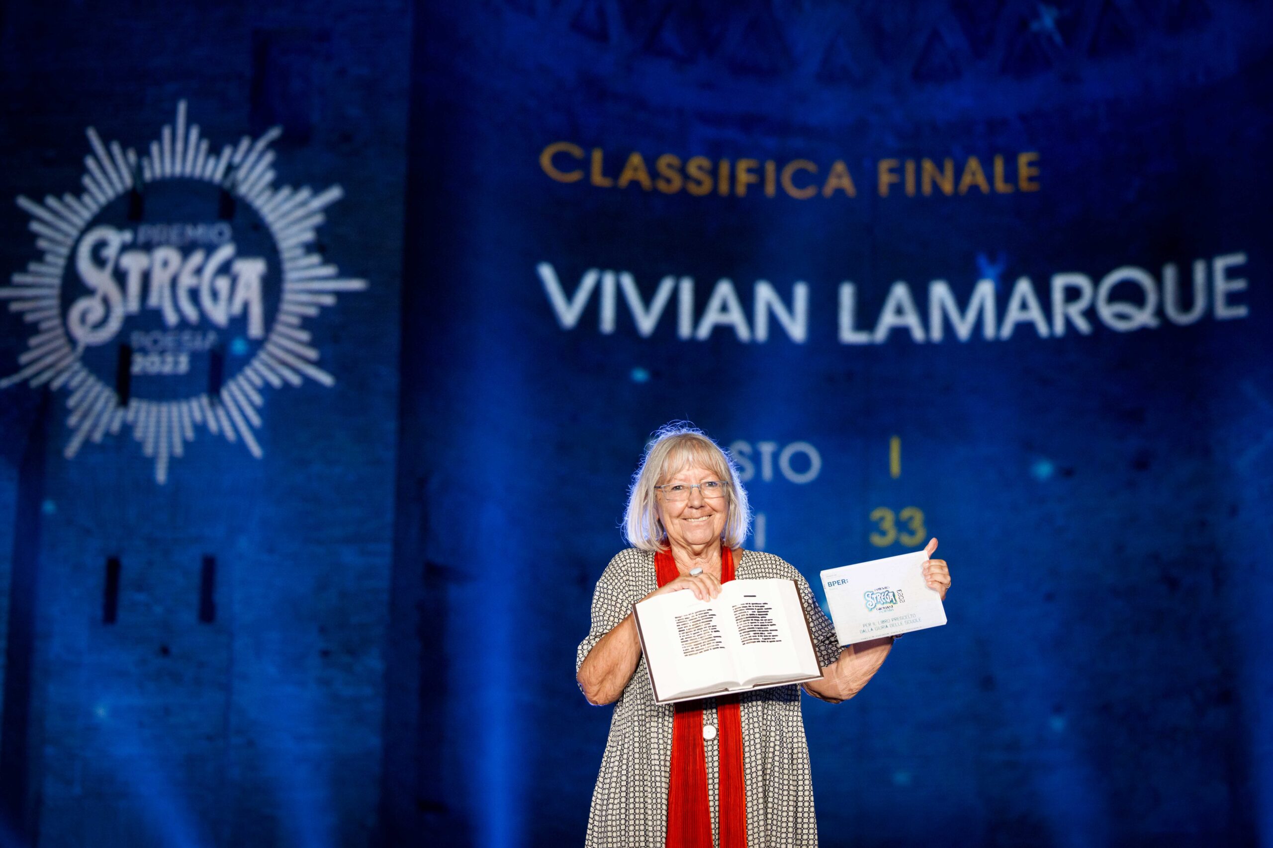 Vivian Lamarque prima edizione Premio Strega Poesia