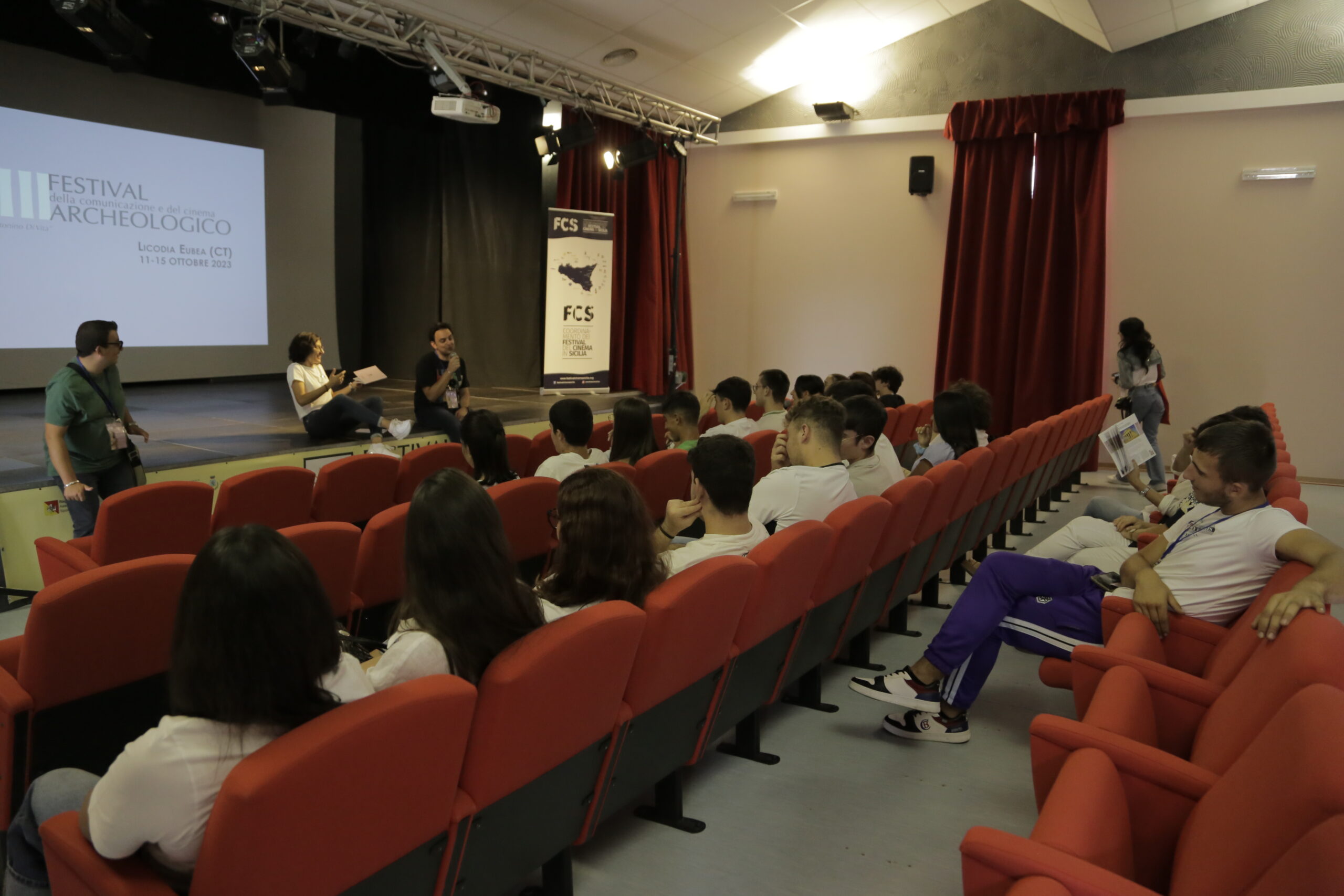 La masterclass sulla comunicazione del patrimonio culturale con Alessandra Cilio e Fabio Fancello XIII Festival della Comunicazione e del Cinema archeologico di Licodia Eubea