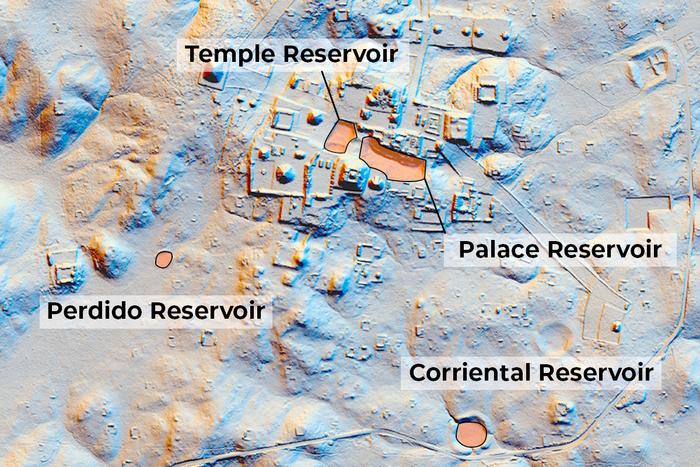 Maya reservoirs plants