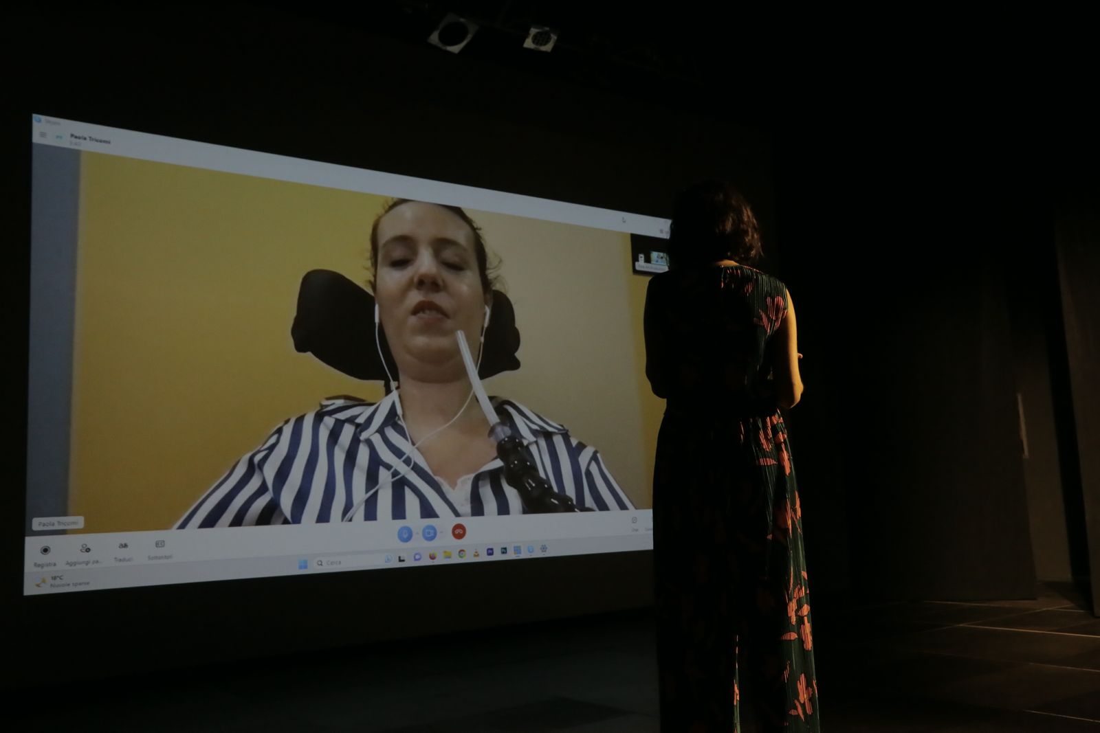 Presentazione del film Per Desiderio insieme a Paola Tricomi e Alessandra Cilio