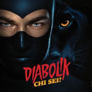 cover del vinile della colonna sonora del film Diabolik, chi sei?