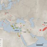 Tin deposits and tin finds in the eastern Mediterranean, Middle and Late Bronze Age.Map: Daniel Berger / CEZA