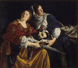 Orazio Gentileschi Giuditta e l’ancella con la testa di Oloferne 1622 circa Olio su tela, 123x142 cm Città del Vaticano, Musei Vaticani