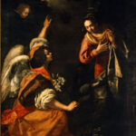 Artemisia Gentileschi Annunciazione 1630 Olio su tela, 257x179 cm Napoli, Museo e Real Bosco di Capodimonte