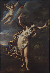Artemisia Gentileschi L’Aurora 1625-1627 circa Olio su tela, 218x146 cm Roma, collezione Alessandra Masu