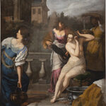Artemisia Gentileschi Betsabea al bagno 1635 o 1652 Olio su tela, 286x214 cm Firenze, Gallerie degli Uffizi, Galleria Palatina, Sala di Berenice
