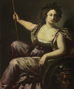 Artemisia Gentileschi Minerva 1635 circa Olio su tela, 131x103 cm Firenze, Gallerie degli Uffizi