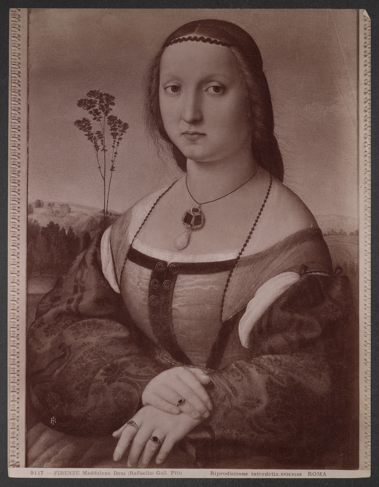 Maddalena Strozzi, di Raffaello