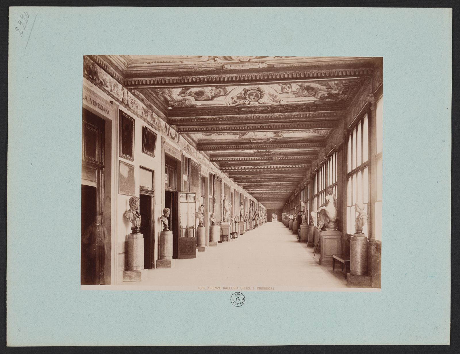 Terzo Corridoio degli Uffizi Regio Archivio Fotografico degli Uffizi