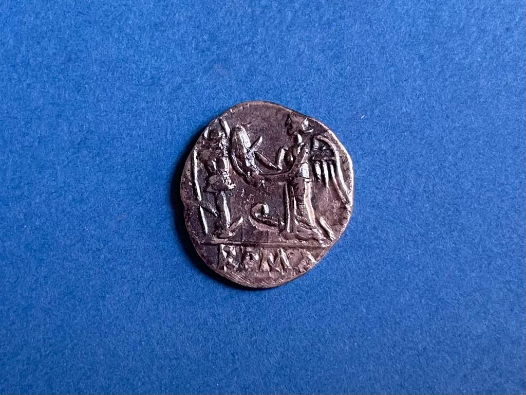 moneta in argento da Claterna