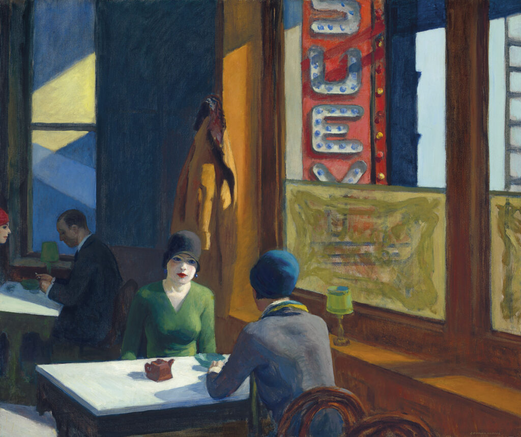 La Grande Arte al Cinema, stagione 2024 Edward Hopper, Chop Suey, 1929