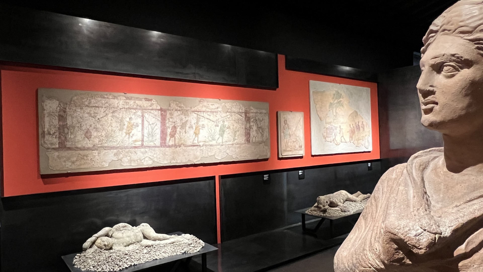 L’altra Pompei. Vite comuni all’ombra del Vesuvio Allestimento Mostra