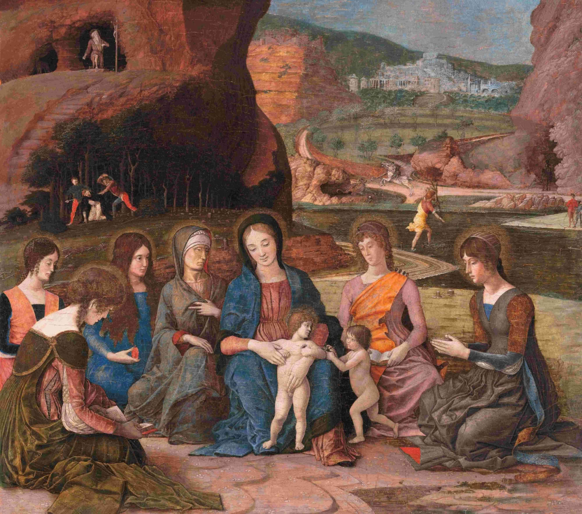 la Madonna col Bambino da Museo Isabella Stewart Gardner di Boston