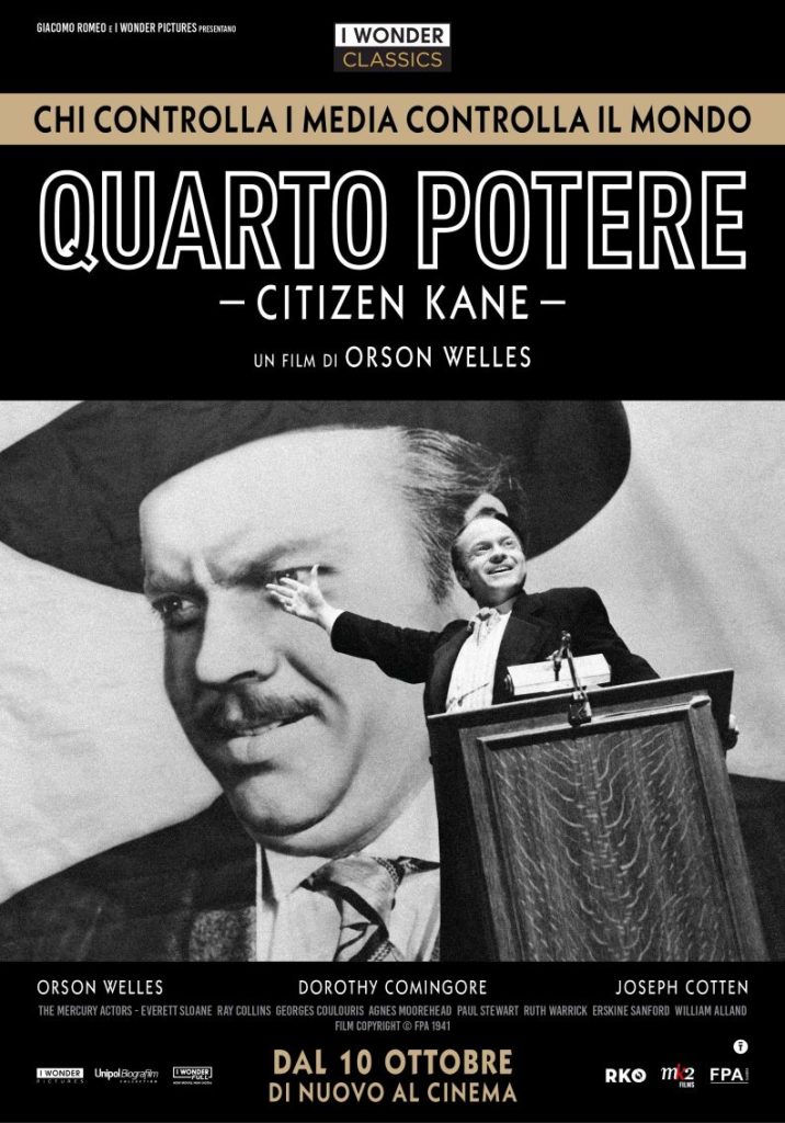 Quarto Potere (Citizen Kane), di Orson Welles poster