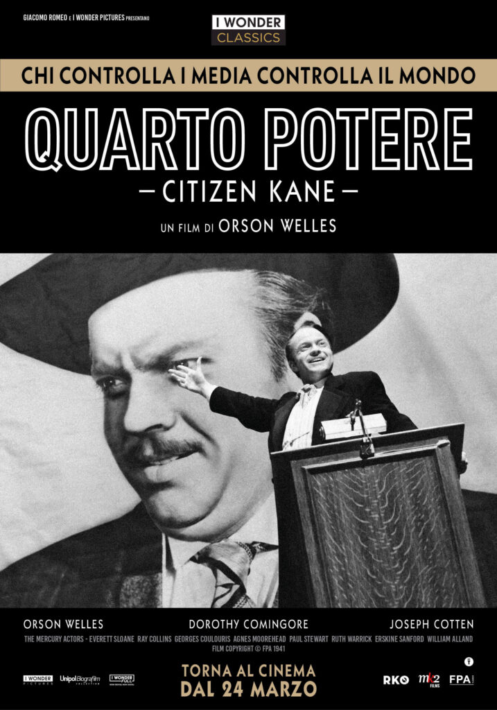 Quarto Potere (Citizen Kane), di Orson Welles poster