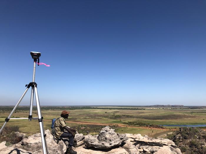 Archaeology site photo in Arnhem Land. Dr Jarrad Kowlessar, Flinders University. Credits: Dr Jarrad Kowlessar, Flinders University