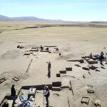 The Wilamaya Patjxa archeological site in Peru produced human remains showing that the diets of early people of the Andes were primarily composed of plant materials. Photo Credits: Randy Haas