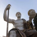 ricostruzione Colosso di Costantino