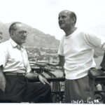 Powell e Pressburger sul set del film Scarpette rosse