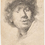 Rembrandt Uffizi autoritratti disegni Cinquecento Seicento