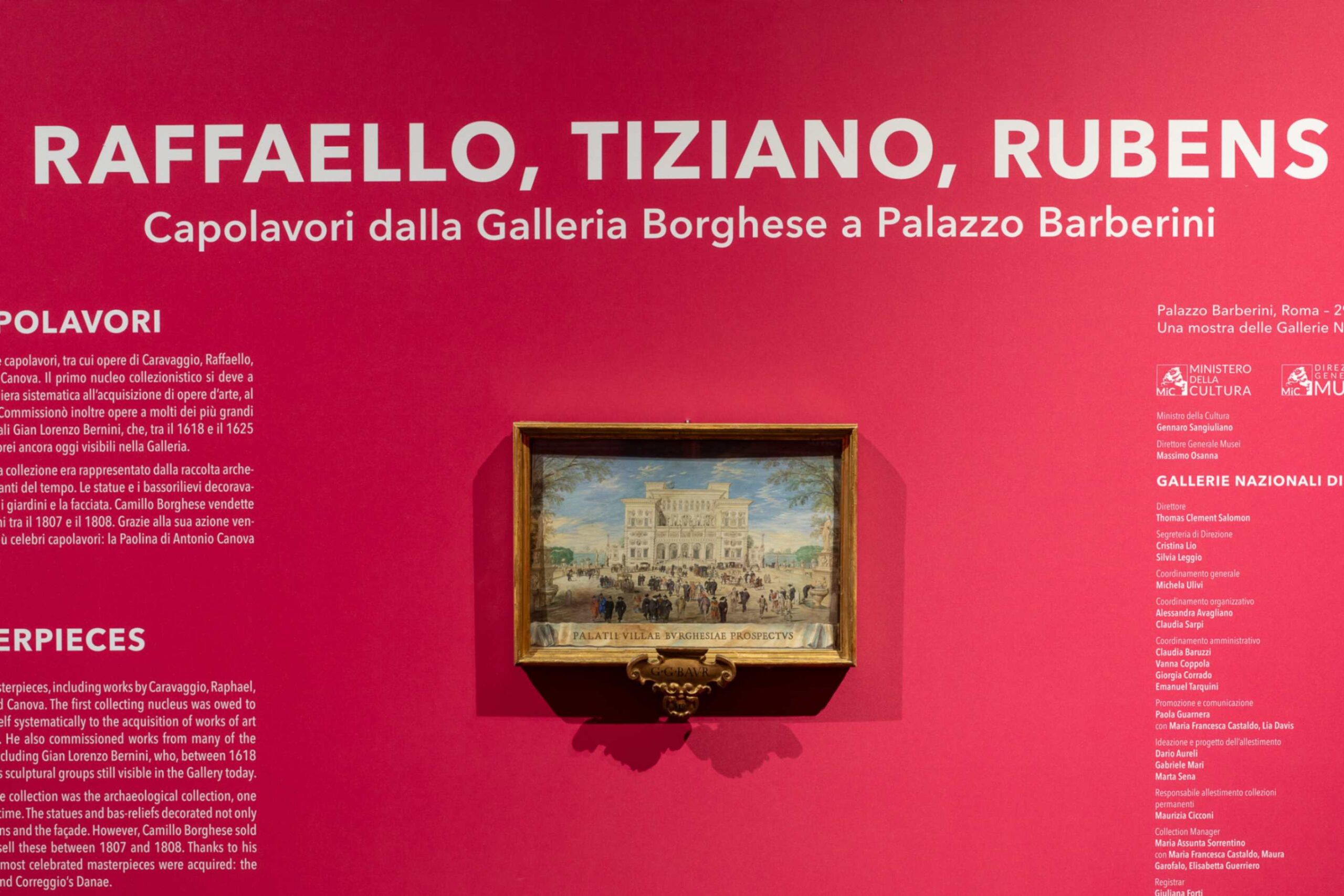 Raffaello, Tiziano, Rubens. Capolavori dalla Galleria Borghese a Palazzo Barberini