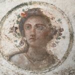 medaglione dalla casa di Leda e il cigno