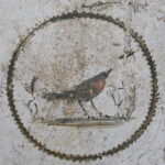 medaglione dalla casa di Leda e il cigno