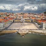 Praça do Comércio a Lisbona