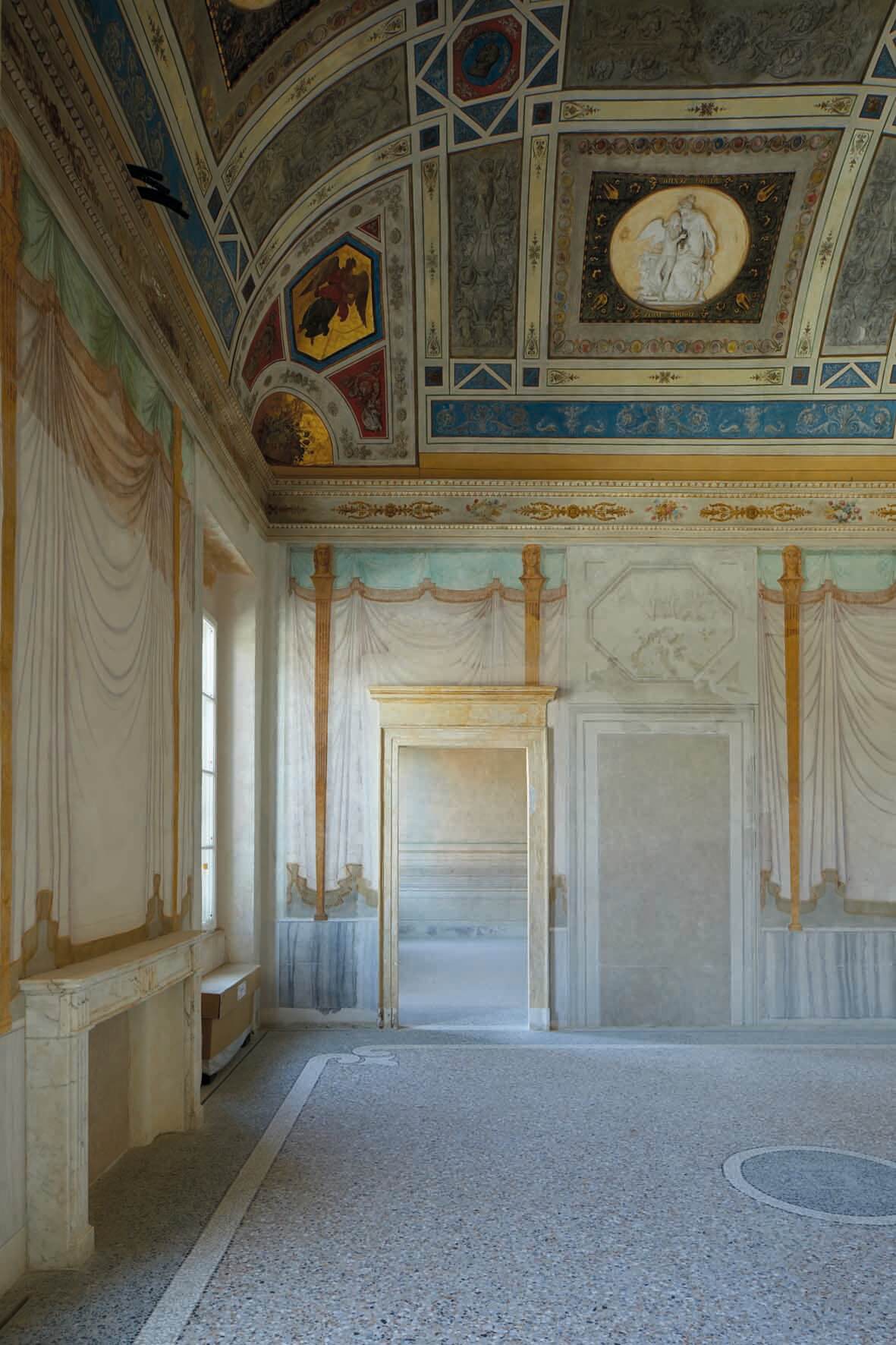 Palazzo Guiccioli, Ravenna. Veduta d'interno
