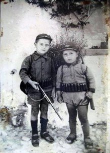 Greek boys. From the photo collection “Picture Bible of Mani” by G. Vourlitis