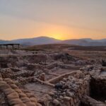 During the Bronze Age, Hazor was one of the largest cities in the region. The settlement mound is located in the north of Israel. Credits: Maryam Matta