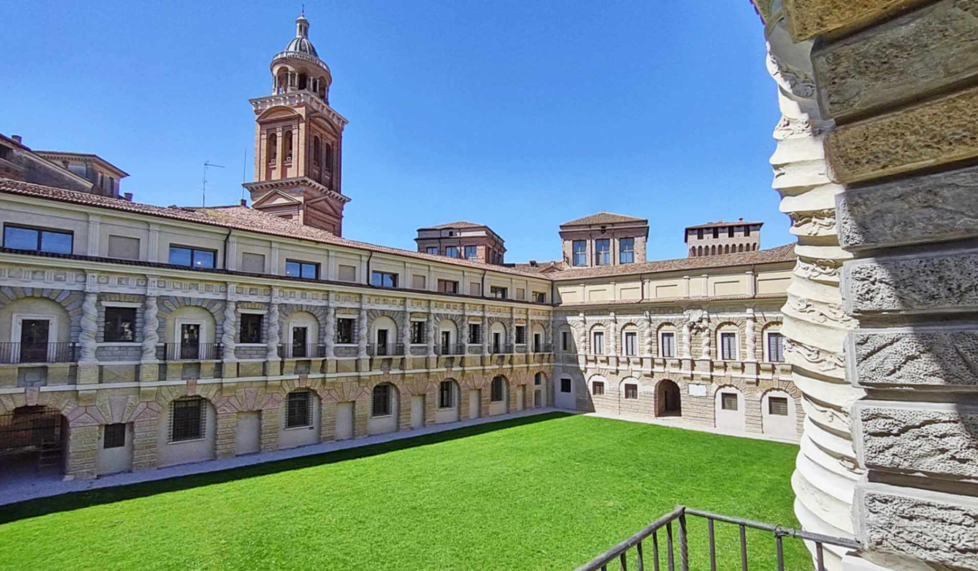 Cortile della Cavallerizza Palazzo Ducale Mantova