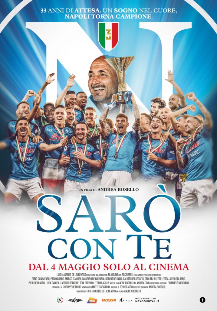 Sarò con te film evento scudetto Napoli Andrea Bosello