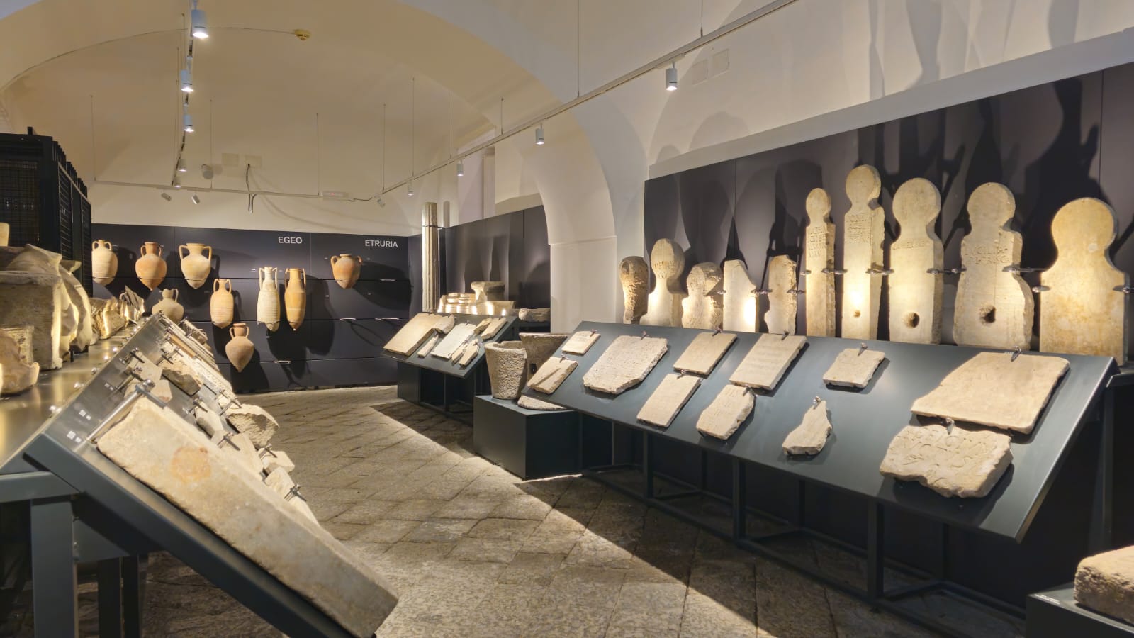 depositi del Museo archeologico di Stabia