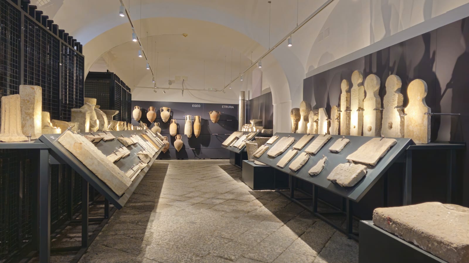 depositi del Museo archeologico di Stabia