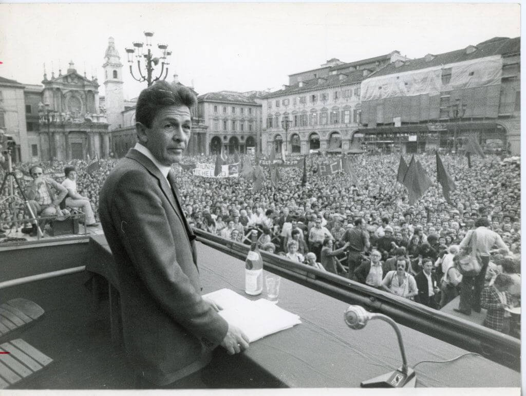 Enrico Berlinguer. Foto © Archivio Fondazione Istituto piemontese Gramsci