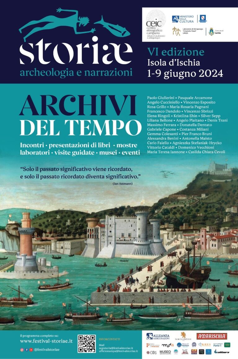 Manifesto VI Edizione del Festival STORIÆ 2024