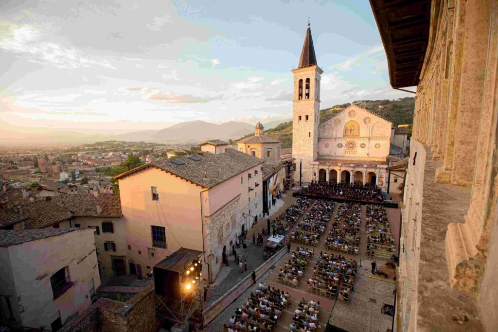65ª edizione Festival dei Due Mondi di Spoleto Piazza Duomo © Festival di Spoleto, foto di Andrea Veroni