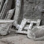Pompei Civita Giuliana gli attrezzi dei carpentieri in una stanza nel quartiere servile della villa