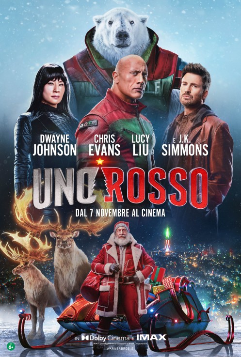 Uno rosso, film di Jake Kasdan poster