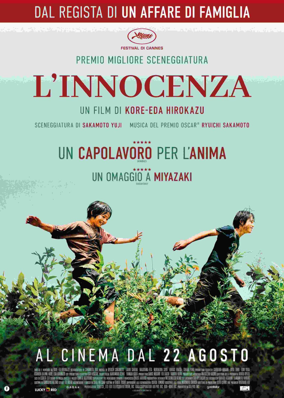 L'Innocenza (Monster), film di Kore-eda Hirokazu poster