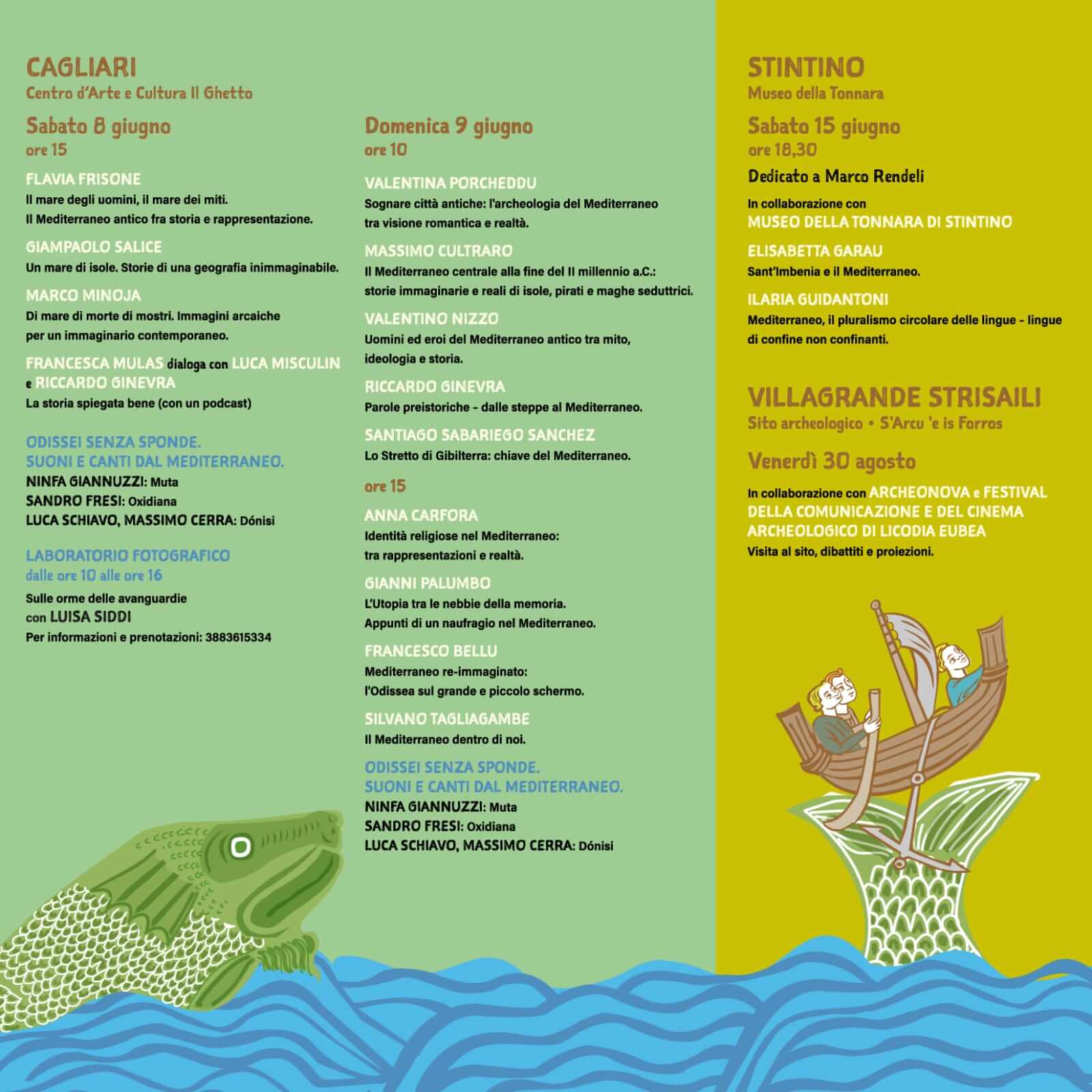 Mediterraneo Immaginato: V edizione del Sardinia Archeo Festival - giugno - agosto 2024