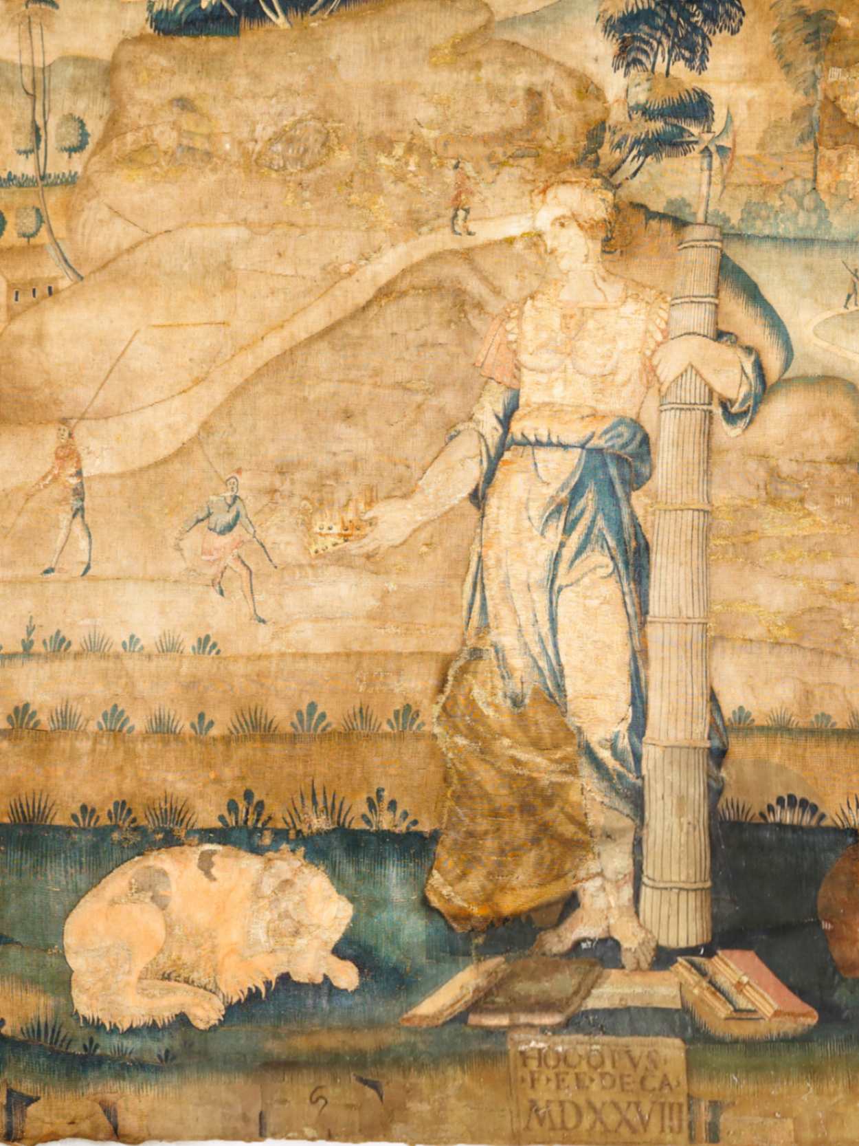 arazzo 1528 l’Allegoria della Giustizia
