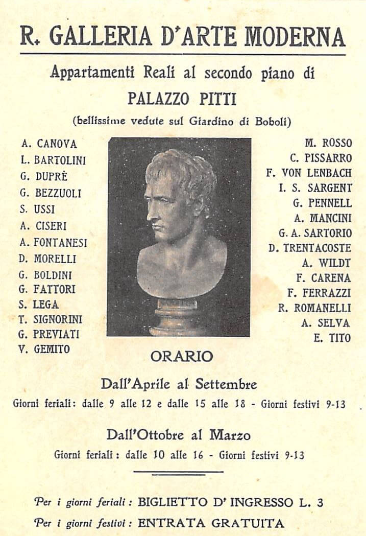 cento anni Galleria di Arte Moderna mostra