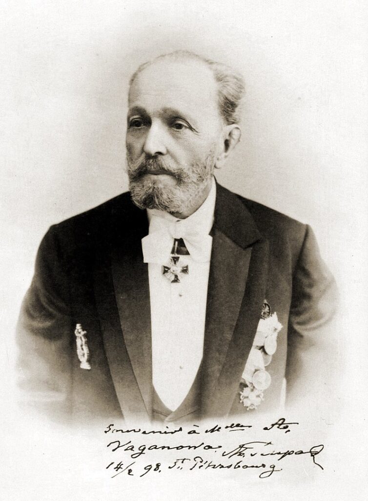 Marius Ivanovich Petipa (Russo: Мариус Иванович Петипа), nato Victor Marius Alphonse Petipa. Foto di ignoto, caricata da Adam Lopez, in pubblico dominio