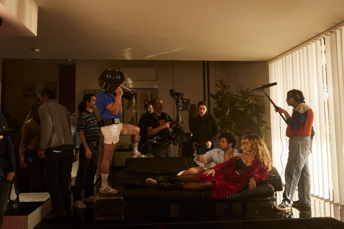Foto di backstage di Lucia Iuorio