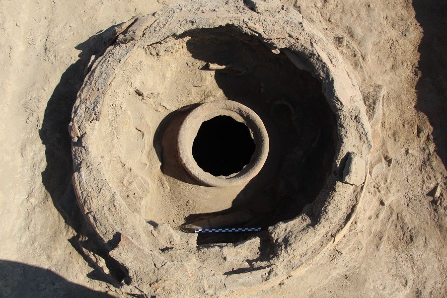 Antico “frigorifero” trovato nella taverna (crediti per la foto: Lagash Archaeological Project)