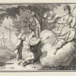 attesa del protagonista Minerva e Telemachus, Jacob Folkema, da Louis Fabritius Dubourg (1703 - 1767). Immagine Rijksmuseum, in pubblico dominio