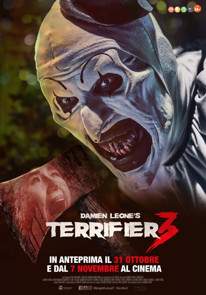 Terrifier 3, film di Damien Leone